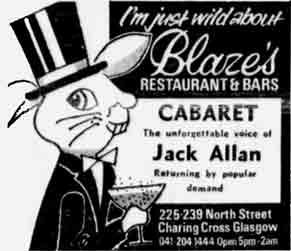 Blazes advert 1977